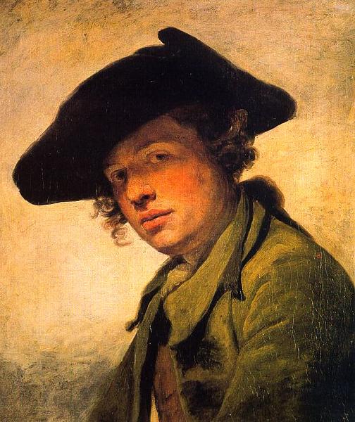 Jean Baptiste Greuze A Young Man in a Hat Germany oil painting art